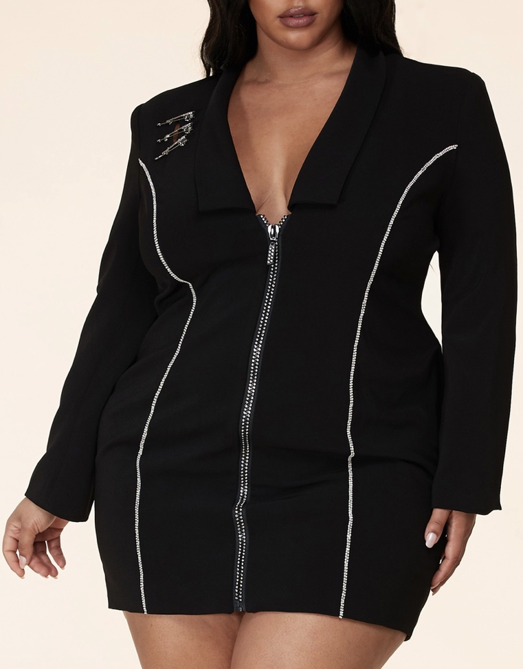 Shop plus-size dresses at Juiicy
